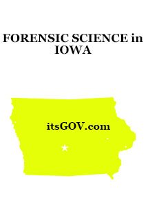 Forensic Degrees in Iowa
